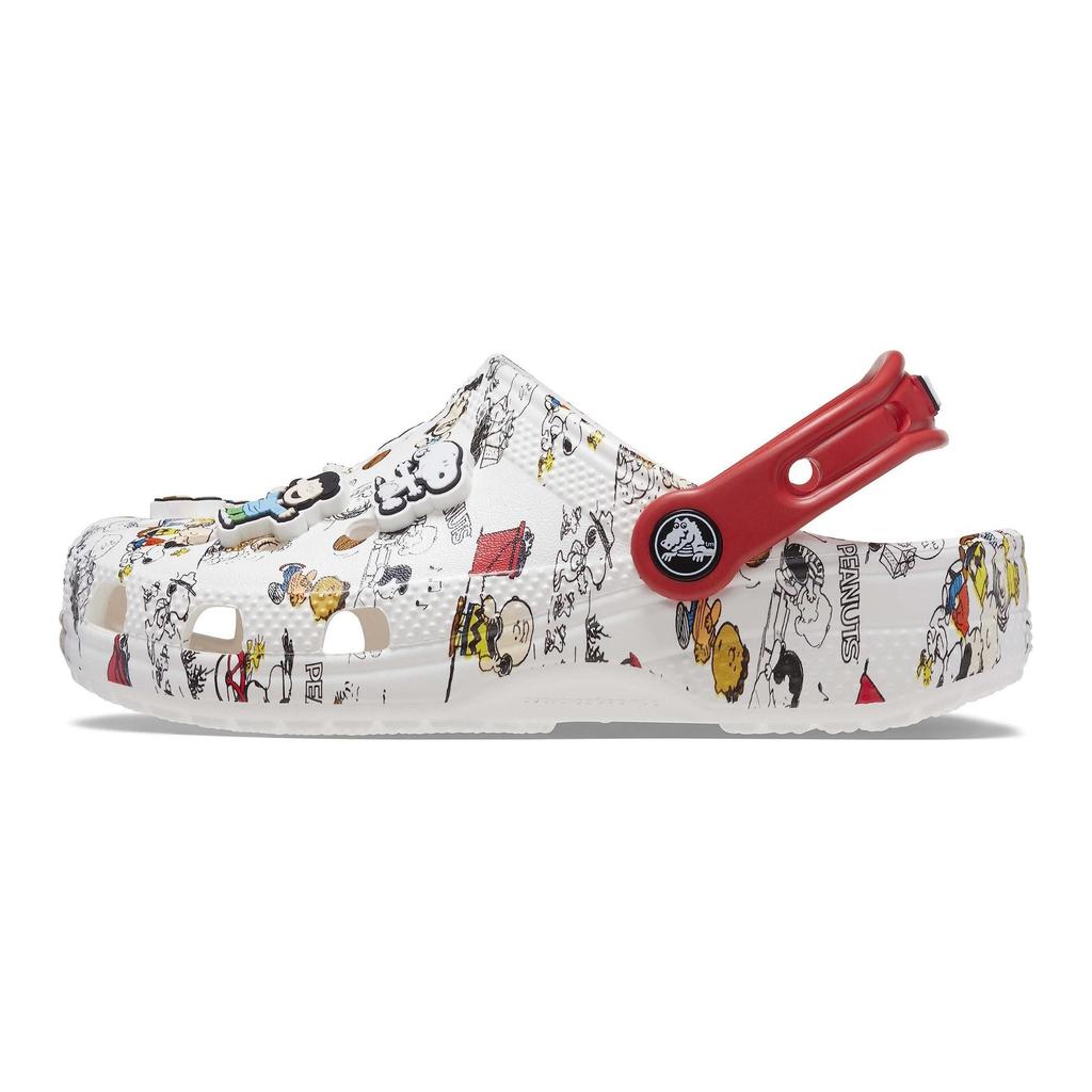 Crocs Fashionable Versatile Non-Slip Shock Absorbing Breathable Sandals Kids Sandals White 208630-94S