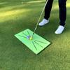 Outdoor Golf Training Swing Detection Mat Batting Practice Training Equipment Mesh Aid Cushion