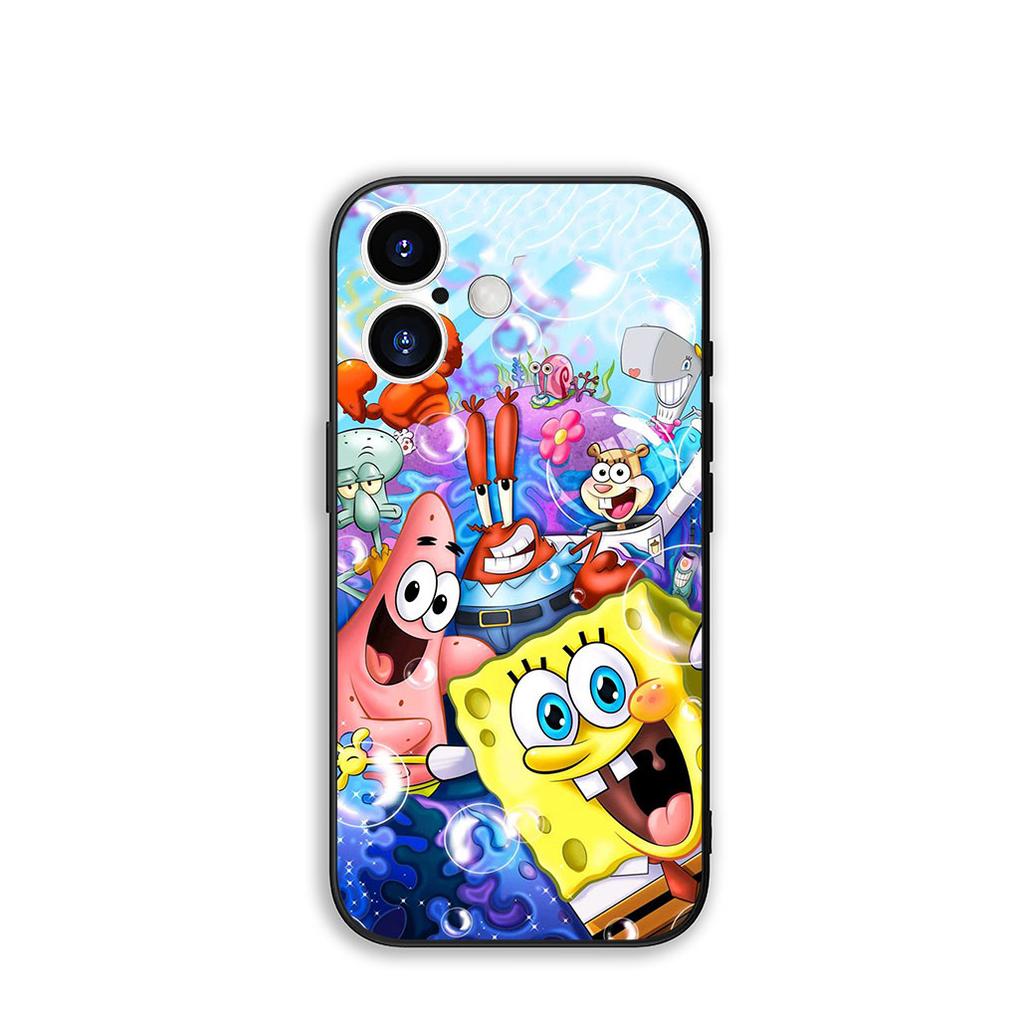 Для Samsung Galaxy A07 A13 A12 A23 A50 A51 A52 A53 A70 A71 A72 A04 Note 20 9 8 10 Чехол S-Губка Боб S-Губка Боб s-Квадратные Штаны