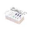 1 шт. Многопортовое USB-зарядное устройство, быстрая зарядка, быстрое настенное зарядное устройство, USB-концентратор, европейский стандартный штекер для мобильных телефонов
