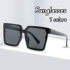 Personalized Square Outdoor Sunglasses Minimalist Sunmmer Gradient Lens Sunglasses Women UV Resistant Sunshade Sunglasses