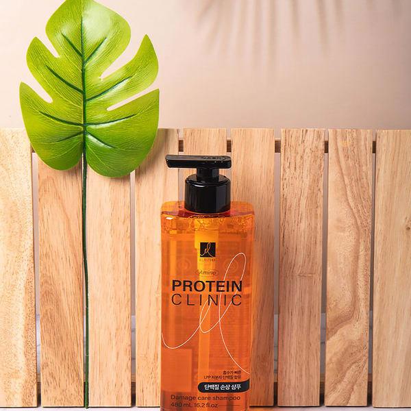 Эластин Амино Протеин Клиник Шампунь 480мл