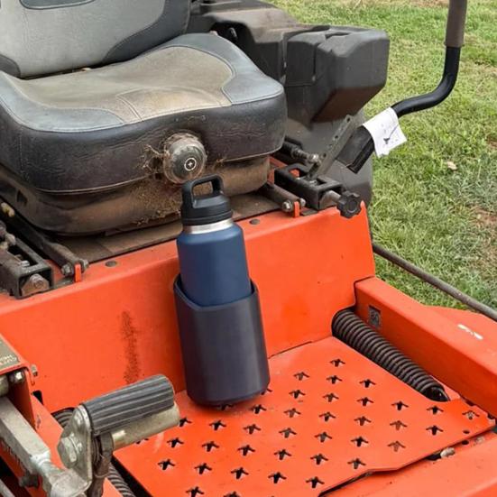 Магнитный держатель для бутылок, напечатанный на 3D-принтере, держатель для галлонов на 46, 50, 64 унции, переносная стойка для хранения бутылок с водой для гольф-кара, трактора, автобуса, газонокосилки