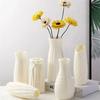 Nordic Plastic Vase Simple Fresh Flower Pot Storage Bottle for Living Room Modern Home Decorations