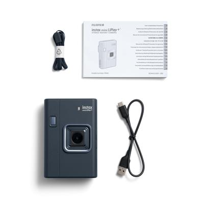 Fujifilm Мгновенный принтер Instax Mini LiPlay Plus Камера/Смартфон (СИНИЙ VN)