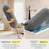 Telescopic Design Chicken Feather Duster 2.8m Long Handle Dust Removal Duster  Household Use