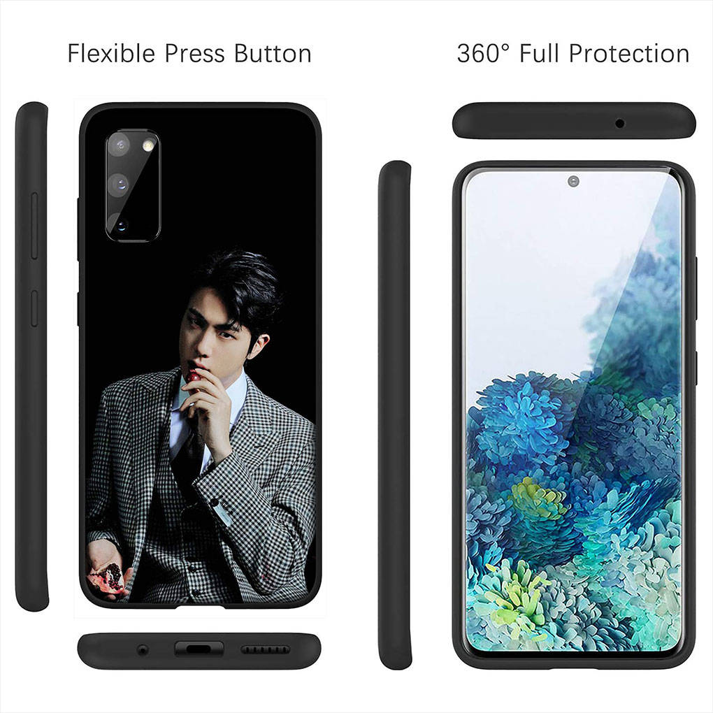 Чехол для iPhone 16 15 Xiaomi Redmi Note 14 13 12 11 Pro Max X 8 9 16e Samsung Galaxy S25 S24 S23 Moto G85 G54 14COPPO Huawei Kim Seok Jin Чехол для телефона