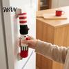 Soft Knitted Handle Sleeves Christmas Fridge Cover, Refrigerator Sleeve, Santa Snowman Elk Cute Cartoon Cover for Microwave Oven Dishwasher
