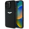 Чехол Aston Martin Hc Leather Victory Дизайн Для iPhone 16 Pro Черный