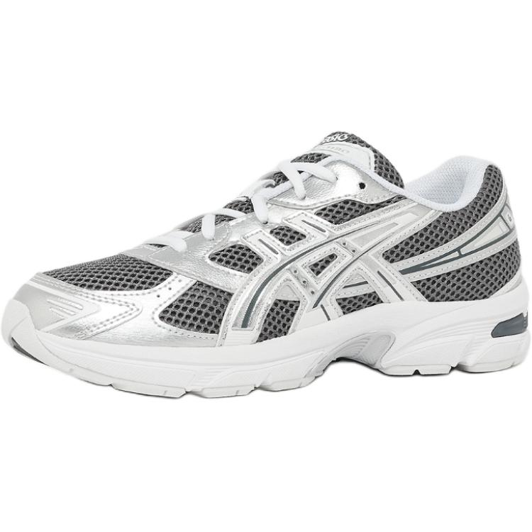 Asics Кроссовки Gel-1130 Спортивный стиль Удобные Мягкие Низкие Беговые Кроссовки Детские кроссовки Серебристо-серый 1204A169-020
