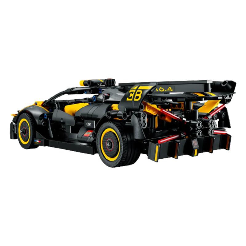 LEGO Технологический Механический Набор Bugatti Bolide и Lego Холщовая Сумка Строительные Блоки 2001 5000 шт 42151 Набор с Холщовой Сумкой