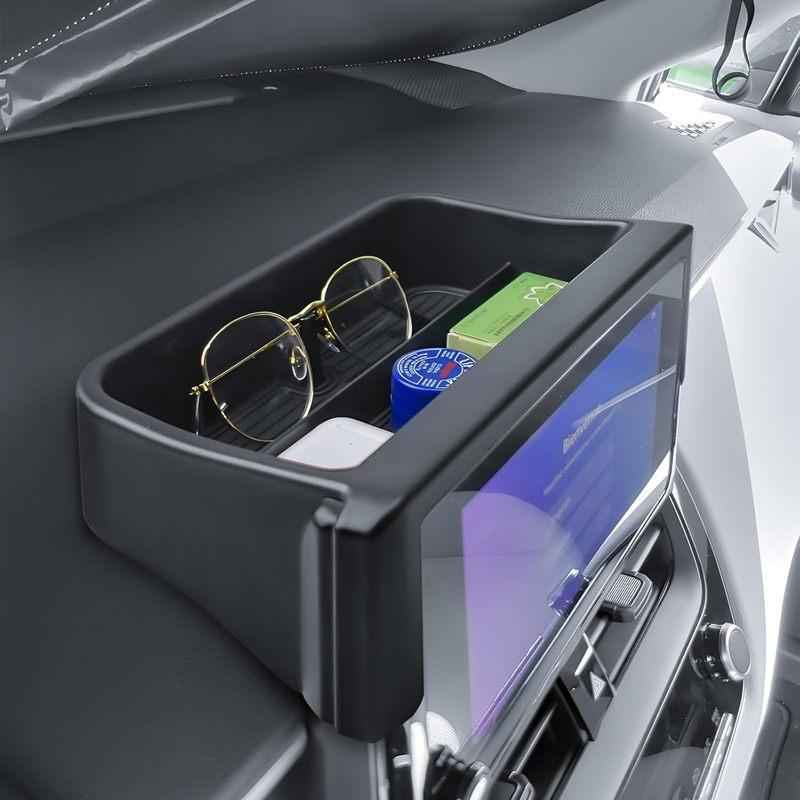RUNROAD Органайзер-лоток на приборную панель для Toyota Corolla 2019-2026 и Corolla Cross 2022-2026, ящик для хранения за экраном на приборной панели