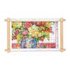 Wooden Tapestry Scroll Embroidery Frame Cross Stitch DIY Craft Sewing Tool