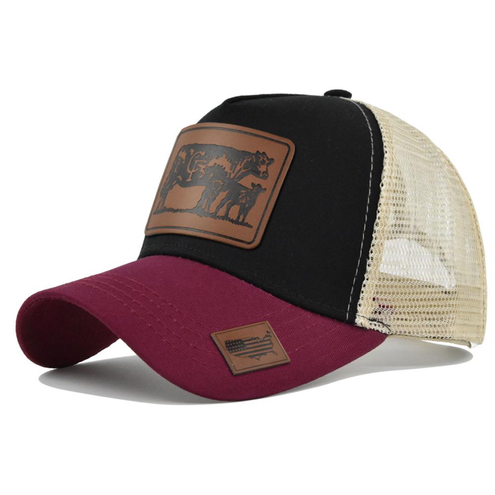 Роскошные бейсболки с изображением быка Мужские Женские Snapback Кепка Женская Мужская Кепка Фермера Солнцезащитная Кепка K-pop Дизайнерская Мужская Кепка Тракер Gorras
