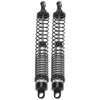 2Pcs 130mm RC Metal Shock Absorber Damper Set for HSP   RGT   Himoto   Redcat 1 10 RC CarBlack