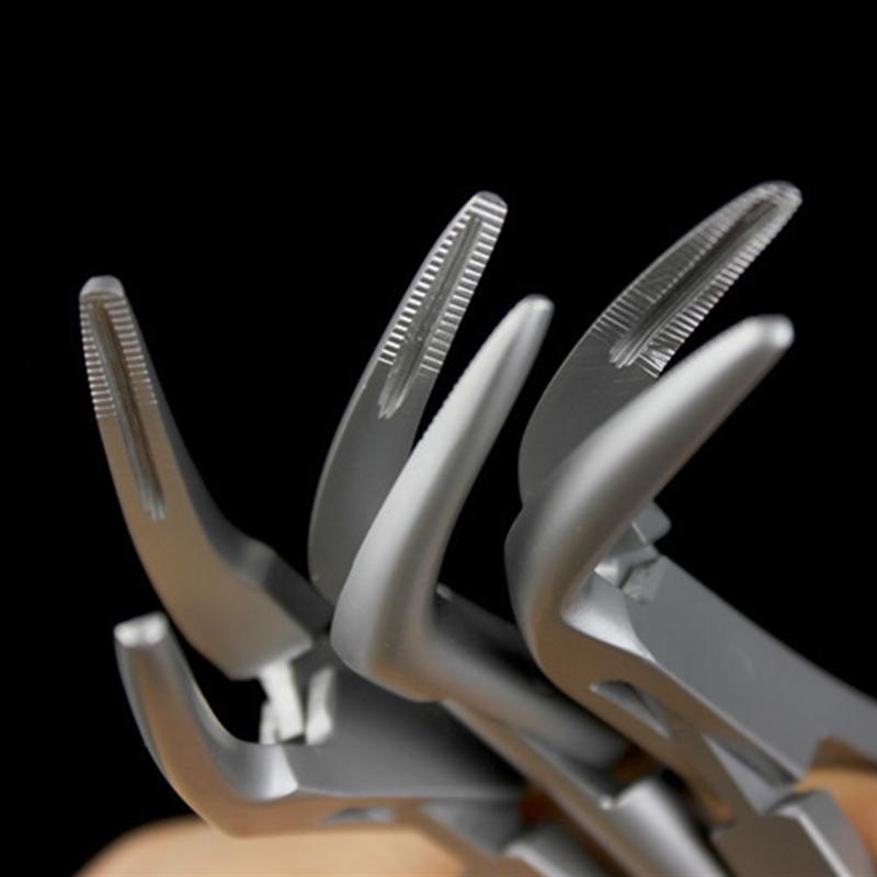 Стоматология Высокого Качества Щипцы для Удаления Корневых Фрагментов Зубов Инструмент Стоматологический Изогнутый Верхнечелюстной Нижнечелюстной Инструменты