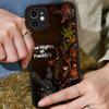 F-FNAF Пять ночей с Фредди Чехол для телефона для iPhone 16 15 14 11 12 13 Pro Max Plus 12 XS Max Задняя крышка Матовый чехол