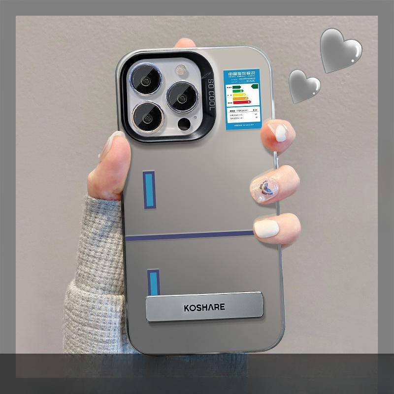 Подходит для Apple 15 Чехол для мобильного телефона Летний iPhone14pro Подставка для холодильника 13 Цвет Серебряный Матовый 12 Ниша Все Включено X