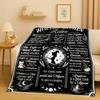 3D Retro Witch Spirit Ouija Board Flannel Blanket,Ultra Soft Warm Plush Throw for Home Bedroom Bed Sofa Cover Kids Gift Picnic