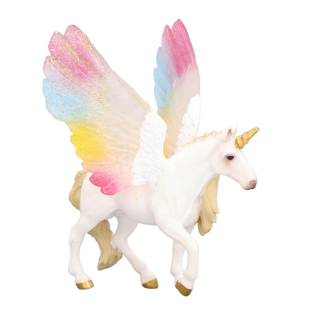 Украшение Пегас Сказочный Смола Украшение Пегас Фигурка Жеребенка Пегаса Скульптура Животного для