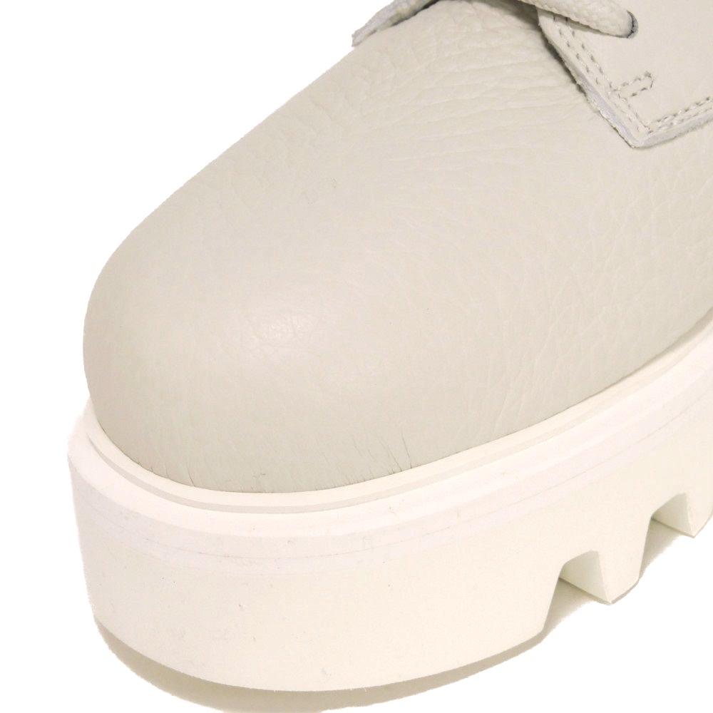 Б/у Rita Army 36" мех средний боковая молния танк подошва, 11-люверсная, 9,1", неиспользованный логотип арки, белый, женская, размер 11690 YE80FRI