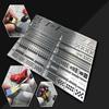 13 Kind Stainless Steel For 1/100 1/144 MG Gundam Detail-up Craft tool Auxiliary Stencil Templates Accessories