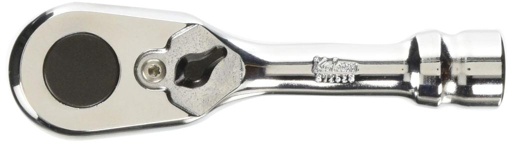 Yamashita Industrial Research Institute Koken Square Ratchet Handle Overall Length 3725ZS Z-EAL 3/8" (9.5mm) (Short), 100mm,