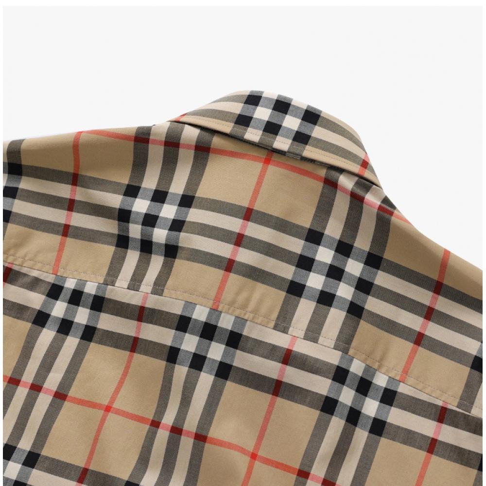 Burberry Мужская рубашка в винтажную клетку 8070577 A7028