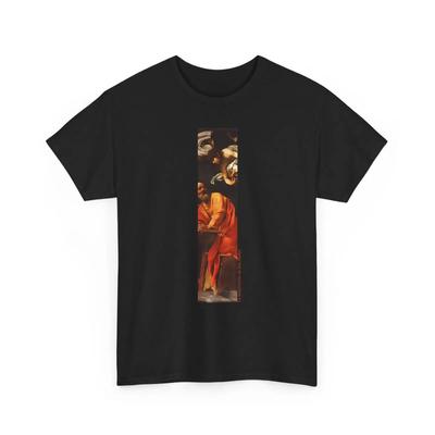 Caravaggio Painting Detail T Shirt Classical Vintage Washed Slightly Soft Comfortable Graphic Stretched Versatile Stylish