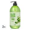 Touch Me Purity Aloe Vera Soothing Gel, 1000ml, 2 Units Popular Korean Cosmetics