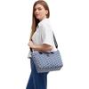 Kipling Colissa S Белая сумка-кроссбоди с принтом леопарда для ежедневного использования