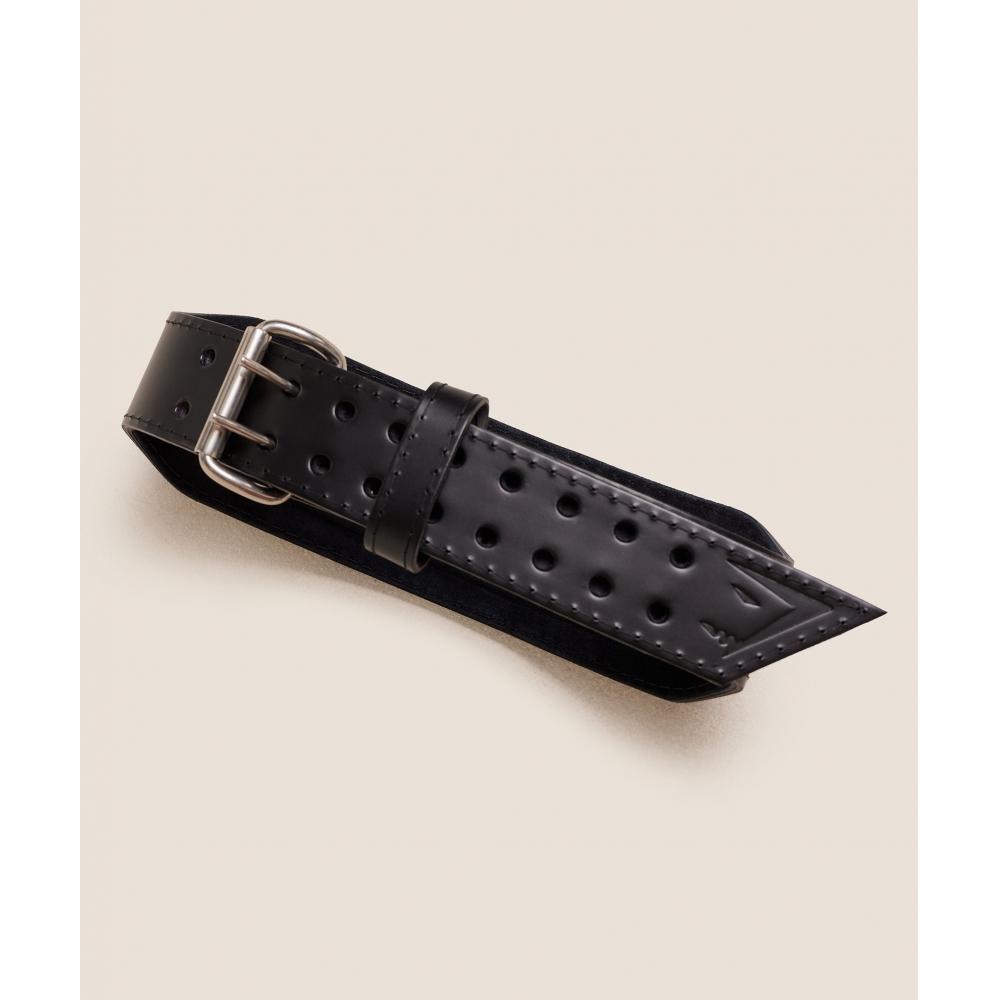 Gymshark Tapered Double Prong Lifting Belt Black I1b7o Bb2j