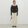 Atelier Nine Essential Helen Объемный вязаный свитер(T-6915)