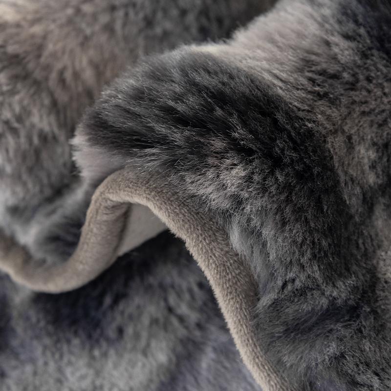 Чехол для дивана из плюшевого градиентного бархата для зимнего тепла, утолщенный плюш, нежный и мягкий, любимый диван для домашних животных с защитой от скольжения