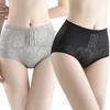 Женские трусики прозрачные сетчатые с утягивающим эффектом, однотонные, со средней талией, бесшовные, антисептические, мягкие, тонкие, дышащие, влагоотводящие, El