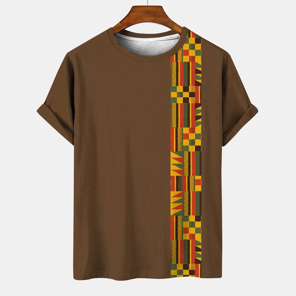 Модные винтажные футболки с графикой тотема, 3D-принт, летняя мужская/женская футболка с коротким рукавом, оверсайз, топ в стиле харадзюку, мужская одежда