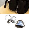 Exquisite Heart Keychain Big Hearts Bag Pendant Alloy Material Keyrings Perfect for Car Keys Bag Backpack Decoration