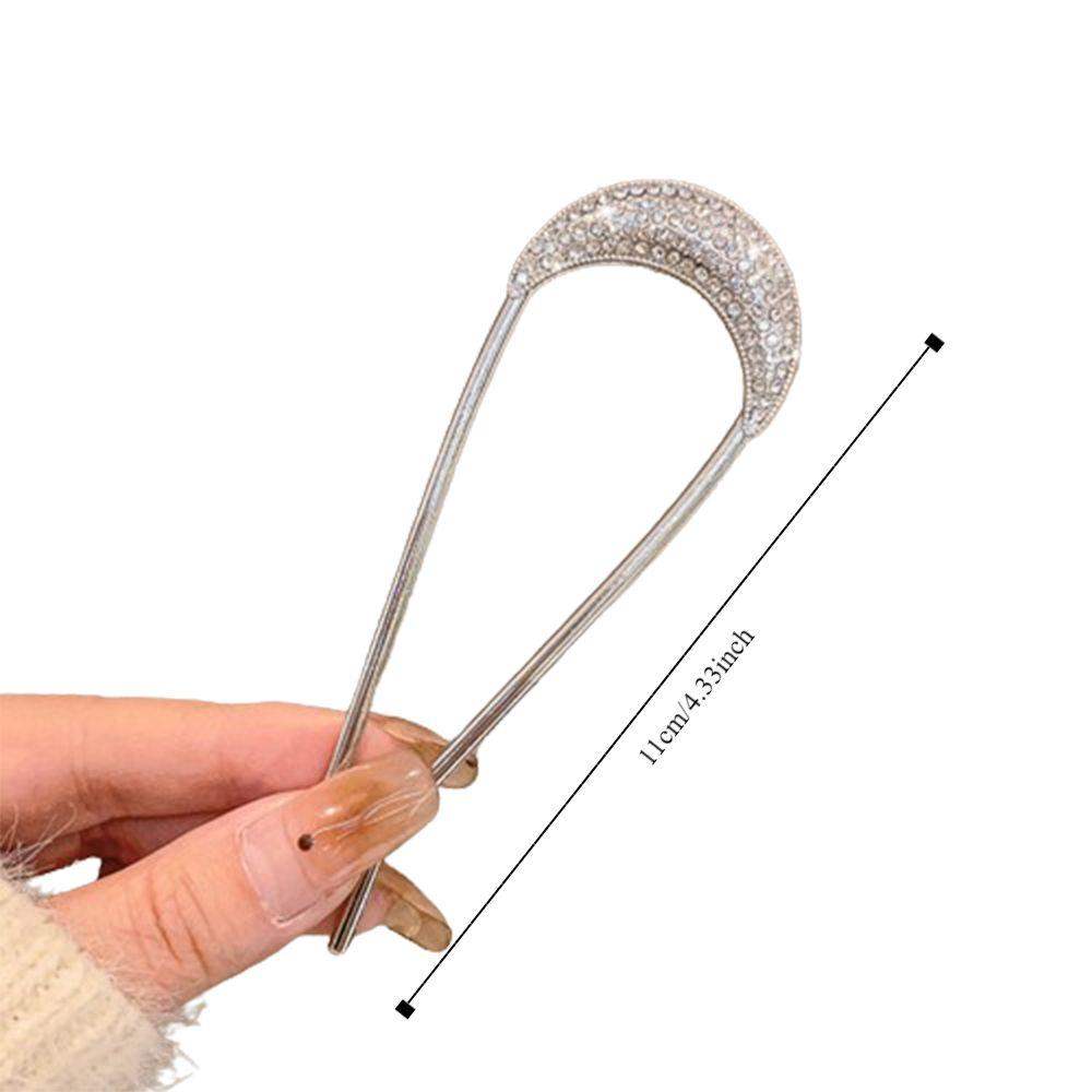 U-образная заколка для волос с имитацией жемчуга вилка для волос головной убор в китайском стиле палочки для волос для женщин