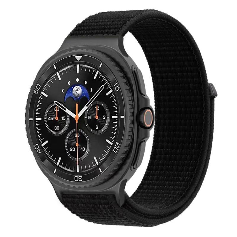 Официальный нейлоновый петлевой ремешок для Samsung Galaxy Watch 8 40 мм 44 мм Металлический соединительный браслет Galaxy Watch 8 Classic 46 мм Ремешок для запястья
