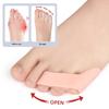 New Three Hole Little Toe Separator Overlapping Toes Bunion Blister Pain Relief Toe Straightener Protector Foot Care Tool 1 Pair