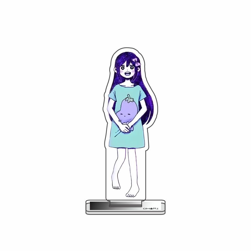 Игра Omori 10 см Акриловая фигурка SUNNY HERO KEL BASIL Стоячая модель Настольное украшение Коллекция фанатов Подарок Брелок