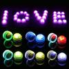 LED Underwater Light Battery Powered Atmosphere Lamp RGB Night Light With Remote Control
