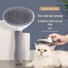Pet Massage & Grooming Brush for Cats & Dogs: Comb, Bath & Remove Loose Hair