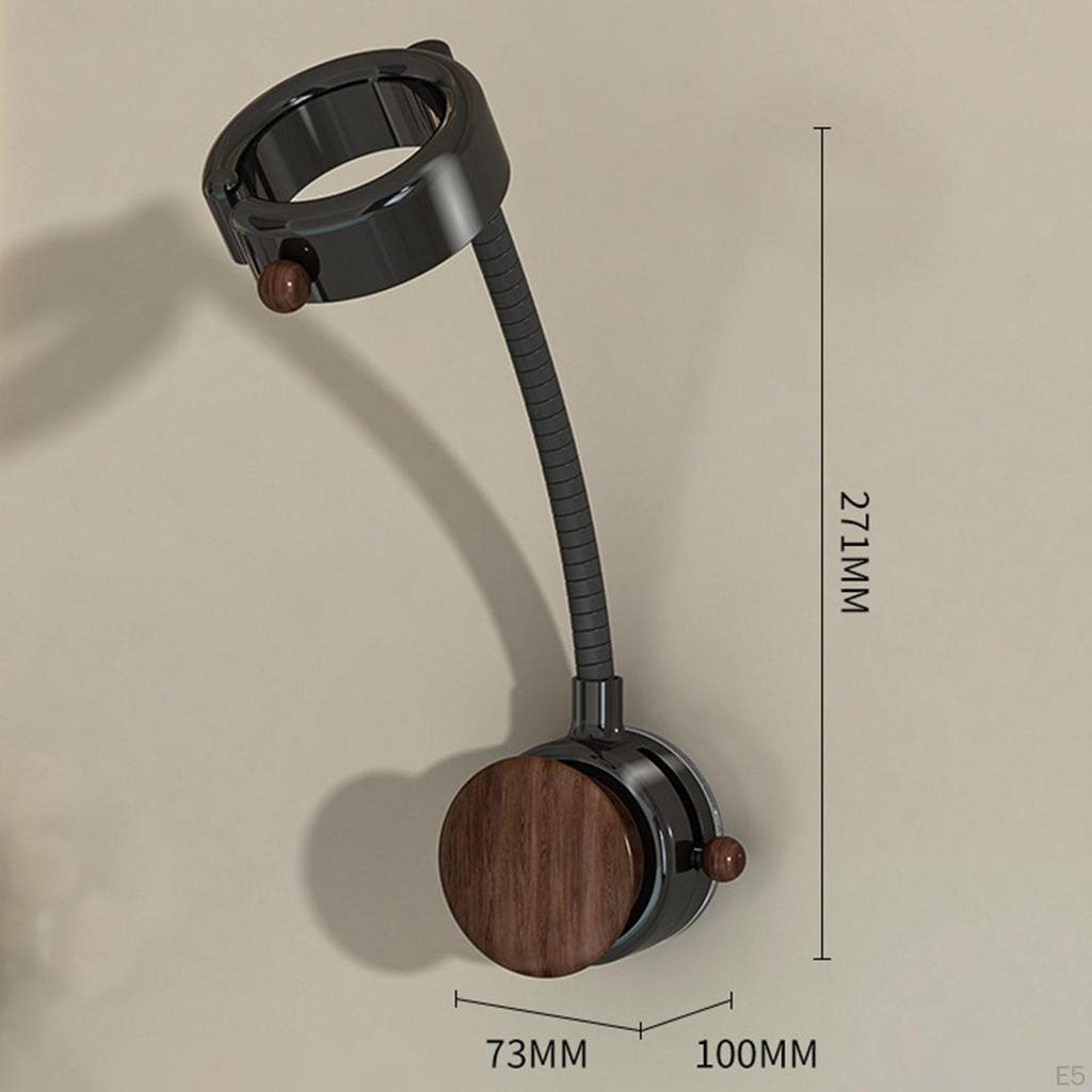 Держатель для фена Фиксирующий кронштейн Экономия места Регулируемый Прочный Подвесной Инструмент для сушки волос