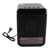 Space Heater 1000W PTC Ceramic Fast Heating Desktop Portable Electric Heater with 3D Realistic