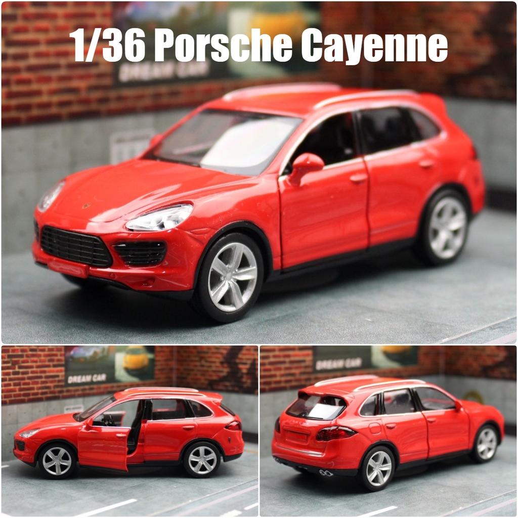 AABKN1 1/36 Porsche Macan SUV Toy Car Model For Children 5'' RMZ CiTY Diecast Sport Miniature Pull Back Collection Gift For Kid Boy