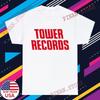 Tower Records Мужская винтажная белая с желтым Размер S-5XL