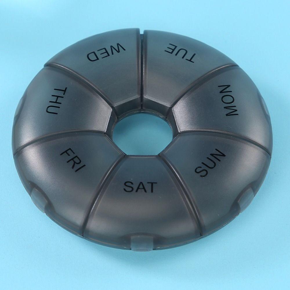 Водонепроницаемая еженедельная таблетница на 7 дней, еженедельная, портативная, дорожный контейнер для таблеток, красочная, удобная, мини-таблетница для путешествий