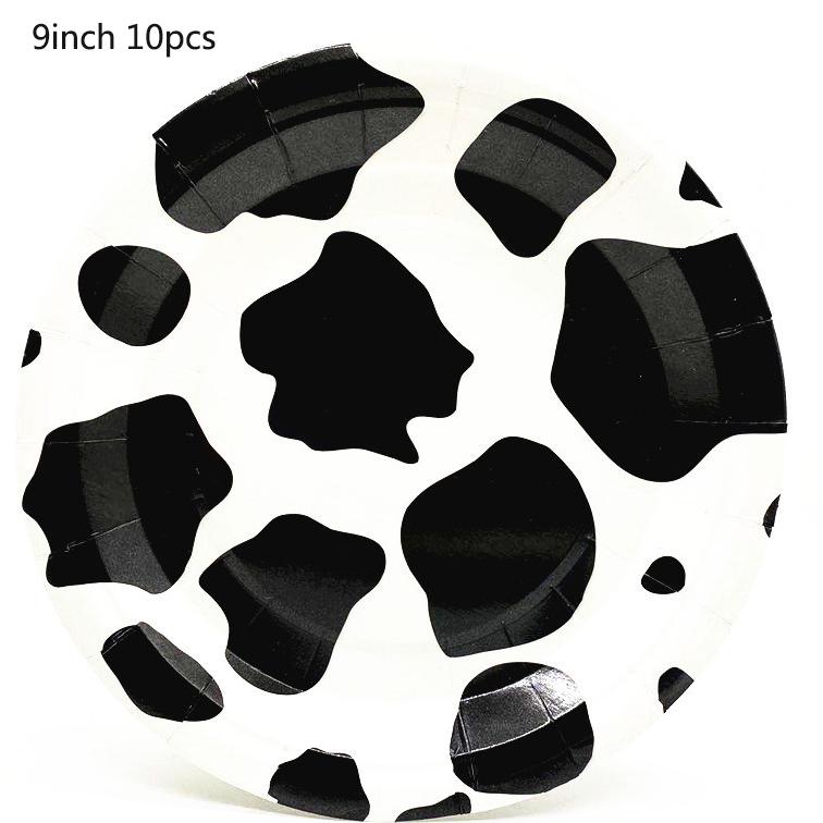 Тематическая вечеринка на тему коровы на день рождения, вечеринка с животными, украшение для коровы, одноразовые стаканчики, тарелки, флаги, скатерть, украшение для детского душа из воздушных шаров