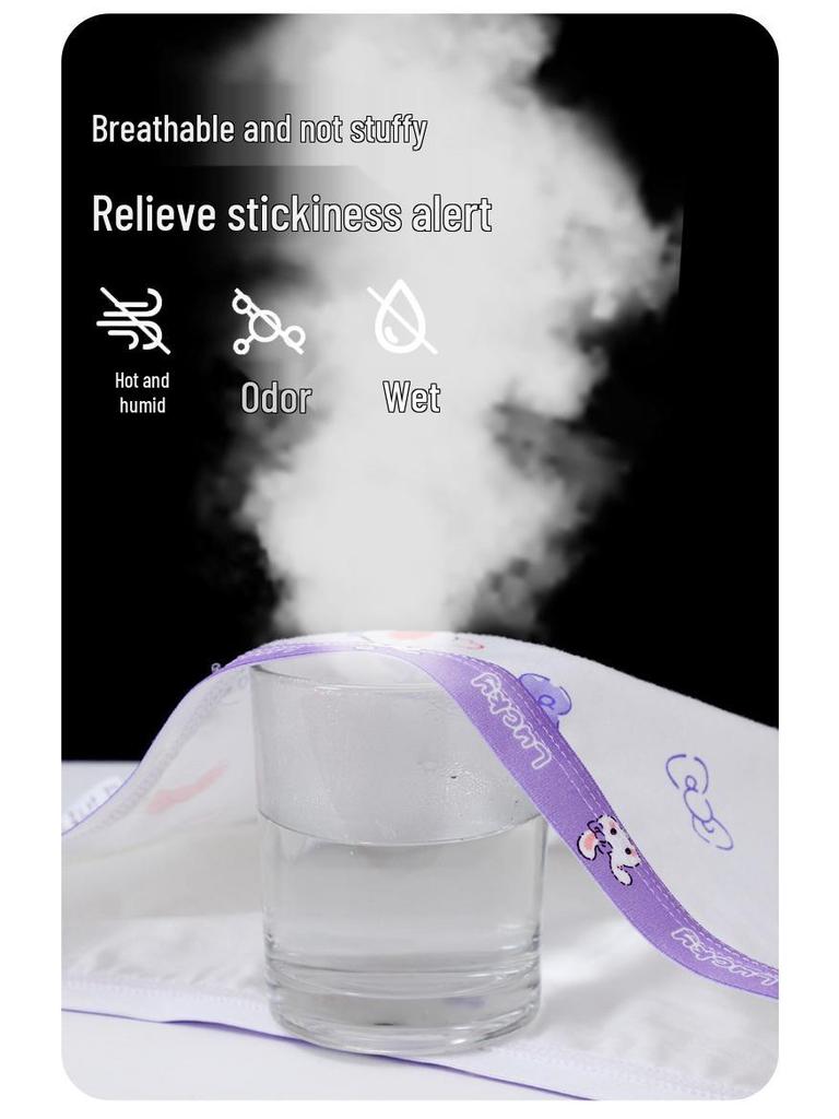 Трусы-боксеры из чистого хлопка для девочек с мультяшным рисунком - Антибактериальные, с плоской штаниной, не сдавливающие, для детей младшего и среднего школьного возраста